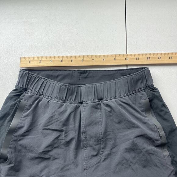 Lululemon Pants Mens Small Black Gray Running Tight Jogger Hybrid Athletic - Picture 7 of 11